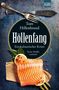 „Tom Hillenbrand, Höllenfang, Ein kulinarischer Krimi, Xavier Kieffer ermittelt“. Ein Lachsstück mit Zitrone und Besteck., Buch