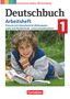 Christoph Fischer: Deutschbuch Gymnasium Band 1: 5. Schuljahr. Baden-Württemberg - Bildungsplan 2016 - Arbeitsheft mit Lösungen, Buch