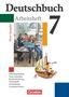 : Deutschbuch Gymnasium 7. Schuljahr. Arbeitsheft mit Lösungen. Allgemeine Ausgabe. Neubearbeitung, Buch