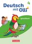 Deutsch mit Olli Sprache 2-4 4. Schuljahr. Sprachbuch, Buch