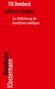 Roter Hintergrund mit weißem und schwarzem Text: "Till Dembeck Luthers Schatten Zur Ethifizierung der künstlichen Intelligenz". Quer: "RoteReihe Klostermann".