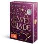 Anne Lück: Jewel & Blade, Band 1: Die Wächter von Knightsbridge (Von der SPIEGEL-Bestseller-Autorin von "Silver & Poison" | Limitierte Auflage mit dreiseitigem Farbschnitt), Buch