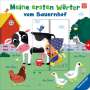 Cornelia Frank: Meine ersten Wörter vom Bauernhof - Sprechen lernen mit großen Schiebern und Sachwissen für Kinder ab 12 Monaten, Buch