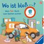 Kathrin Lena Orso: Wo ist bloß ...? Mein Tier-Buch zum Sachen suchen. Mit lustigen Drehscheiben, Buch