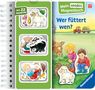 Irmgard Eberhard: Mein großes Magnetbuch: Wer füttert wen? - Magnet-Spielbuch ab 2 Jahren, Bilderbuch, Buch