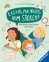 "ERZÄHL MIR NICHTS VOM STORCH! Mein Körper, meine Gefühle, meine Fragen. Mit Mutmach-Karten" Drei Kinder mit lachenden Gesichtern.