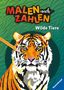 Ravensburger Malen nach Zahlen Wilde Tiere - 32 Motive abgestimmt auf Buntstiftsets mit 24 Farben (Stifte nicht enthalten) - Malbuch mit nummerierten Ausmalfeldern für fortgeschrittene Fans der Reihe, Buch