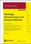 Wichtige Steuererlasse und Steuerrichtlinien, 1 Buch und 1 Diverse