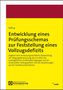 Claudius Söffing: Entwicklung eines Prüfungsschemas zur Feststellung eines Vollzugsdefizits, Buch