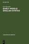 Lilo Moessner: Early Middle English Syntax, Buch