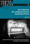 Anne Bonfert: Das Politische der zeitgenössischen theatralen Praxis, Buch