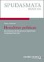 SPUDASMATA BAND 198. Oliver Schelske. Herodotus politicus. Georg Olms Verlag Logo unten rechts., Buch
