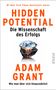 Adam Grant: Hidden Potential - Die Wissenschaft des Erfolgs, Buch