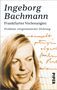 Ingeborg Bachmann: Frankfurter Vorlesungen, Buch, Buch