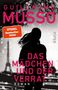 Texte: "GUILLAUME MUSSO", "SPIEGEL Bestseller-Autor", "DAS MÄDCHEN UND DER VERRAT", "ROMAN", "PIPER". Silhouette einer Person vor Eiffelturm., Buch
