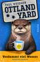 „Paul Weidner Ottland Yard“ und „Verdammt viel Wasser Kriminalroman“ steht geschrieben. Ein Otter hält eine Tasse.