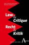 Law & Critique. Recht & Kritik. Olson | Schmidt | Zabel | Bung Martinsen | Meißner. Verlag Karl Alber. Roter und schwarzer Hintergrund mit Zickzackmuster., Buch