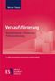 „Verkaufsförderung: Systematisierung – Fundierung – Professionalisierung“ in weißem Text auf rotem Hintergrund mit Einkaufstaschen.