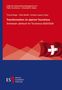 „Transformation im alpinen Tourismus“, Schweizer Jahrbuch 2025/2026, roter Hintergrund, Schweizer Flagge, Verlagslogo.