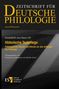 Zeitschrift für Deutsche Philologie. Sonderheft zum Band 145: Historische Textpflege. ESV Erich Schmidt Verlag., Buch