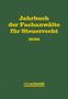 Titel in Gelb: "Jahrbuch der Fachanwälte für Steuerrecht 2026". Unten steht "ottoschmidt". Hintergrund ist dunkelgrün., Buch