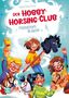Texte: "Der Hobby-Horsing-Club", "Freundschaft im Galopp", "Malgorzata Korbiel". Illustration: Kinder mit Steckenpferden., Buch
