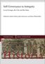„Self-Governance in Antiquity“ und „Historia Einzelschrift 280“. Unten ist ein antikes Mosaik mit Figuren zu sehen., Buch