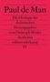 Paul De Man: Die Ideologie des Ästhetischen, Buch, Buch