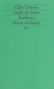 "Gilles Deleuze, Logik des Sinns, Aesthetica, edition suhrkamp, SV" auf grünem Hintergrund., Buch