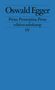 Oswald Egger: Prosa, Proserpina, Prosa, Buch, Buch