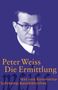 Peter Weiss: Die Ermittlung, Buch