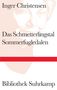 Inger Christensen: Das Schmetterlingstal. Ein Requiem, Buch