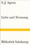 Samuel Joseph Agnon: Liebe und Trennung, Buch