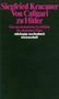 Siegfried Kracauer: Von Caligari zu Hitler, Buch, Buch