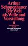 Arthur Schopenhauer: Die Welt als Wille und Vorstellung II, Buch