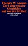 Theodor W. Adorno: Zur Lehre von der Geschichte und von der Freiheit, Buch, Buch