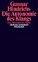 Gunnar Hindrichs: Die Autonomie des Klangs, Buch