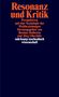Resonanz und Kritik, Buch, Buch
