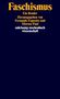 „Faschismus: Ein Reader, herausgegeben von Fernando Esposito und Morten Paul, suhrkamp taschenbuch wissenschaft“ in Gelb., Buch