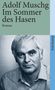 Adolf Muschg: Im Sommer des Hasen, Buch