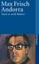 Max Frisch: Andorra, Buch