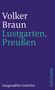 Volker Braun: Lustgarten, Preußen, Buch, Buch