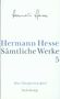 Hermann Hesse: Das Glasperlenspiel, Buch