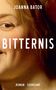 JOANNA BATOR, BITTERNIS, ROMAN, SUHRKAMP. Rechte Gesichtshälfte einer Person mit braunem Haar in Malerei dargestellt., Buch