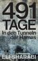 "491 TAGE. In den Tunneln der Hamas. ELI SHARABI." Graue, steinartige Hintergrundtextur., Buch