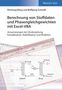 Shichang Wang: Berechnung von Stoffdaten und Phasengleichgewichten mit Excel-VBA, Buch