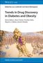 Titel: "Trends in Drug Discovery in Diabetes and Obesity". Herausgeber: Lars Linderoth, Søren Østergaard. Molekülillustration., Buch