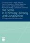 Christoph Wulf: Die Geste in Erziehung, Bildung und Sozialisation, Buch
