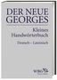 Karl Ernst Georges: DER NEUE GEORGES Kleines Handwörterbuch Deutsch - Lateinisch, Buch
