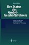 Rocco Jula: Der Status des GmbH-Geschäftsführers, Buch